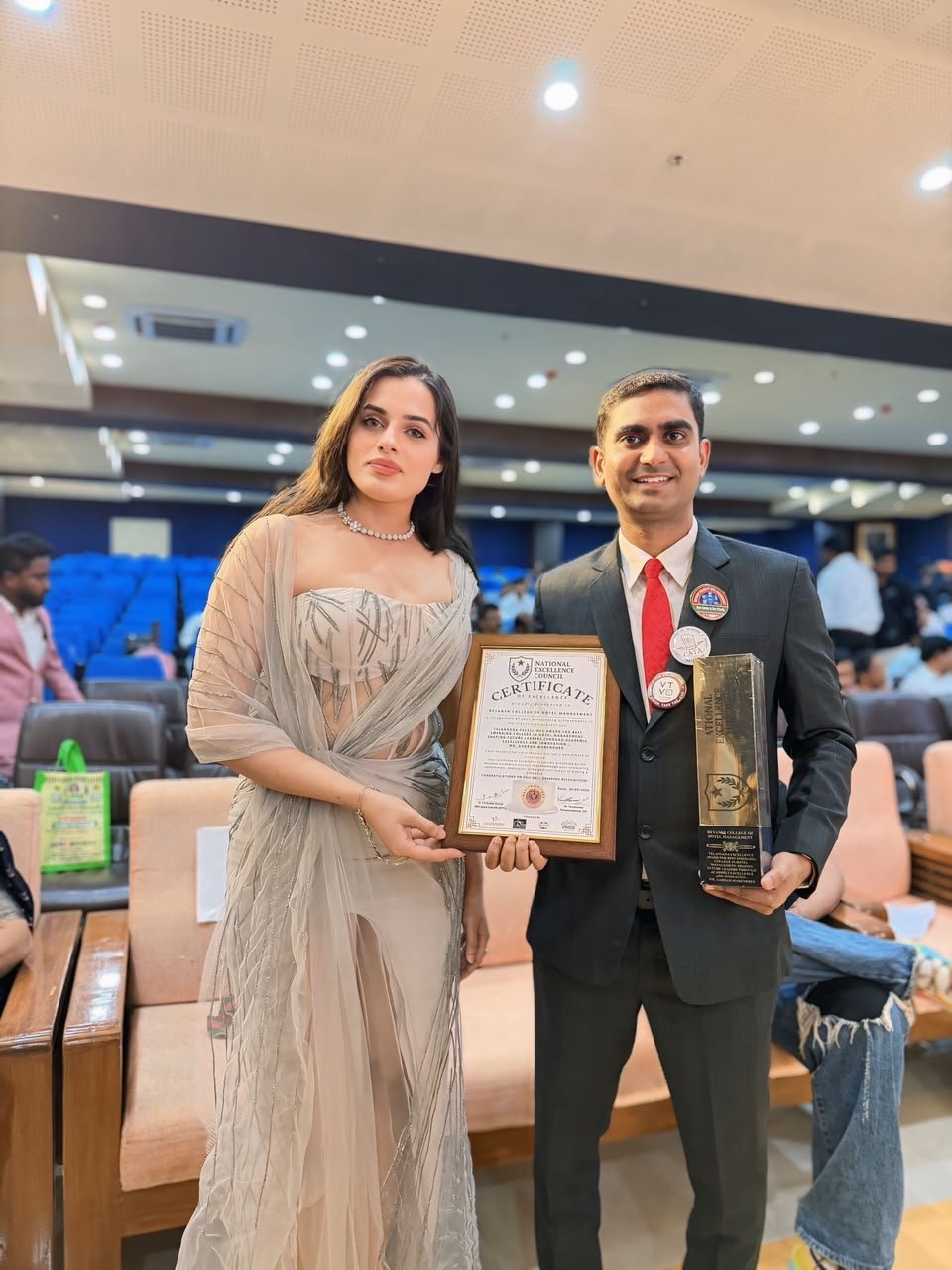 Certificate presentation